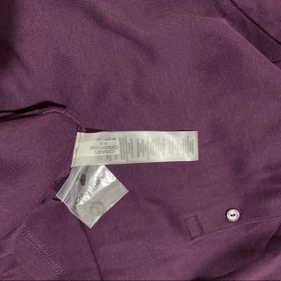 NWT Calvin Klein Mini Polo Dress Size M - Picture 12 of 13